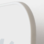 Raquette De Pickleball Carnet en gris bleu de l'engin mécanique (Détail gauche)