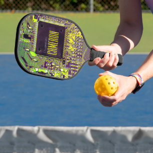 Raquette De Pickleball Carte à circuit imprimé vert à circuit imprimé mic