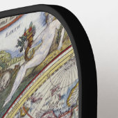 Raquette De Pickleball Carte du monde antique n°3 (Détail gauche)