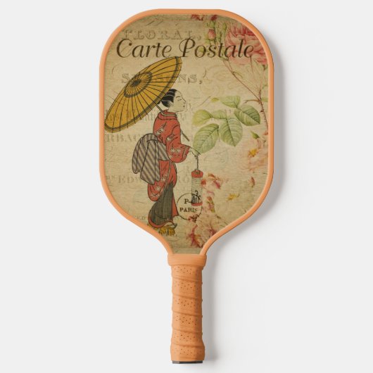Raquette De Pickleball Carte Paddle Postale Pickleball (Recto)