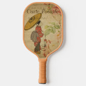 Raquette De Pickleball Carte Paddle Postale Pickleball (Verso)