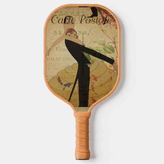Raquette De Pickleball Carte Paddle Postale Pickleball (Recto)