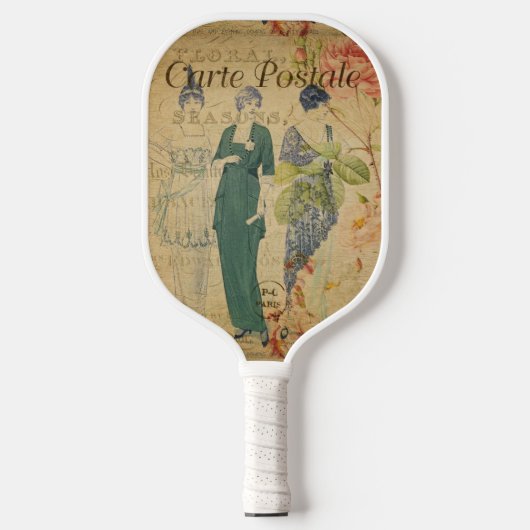 Raquette de Pickleball Carte Postale (Recto)