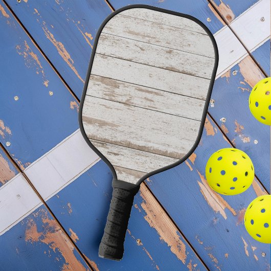 Raquette De Pickleball Cartes blanches en bois