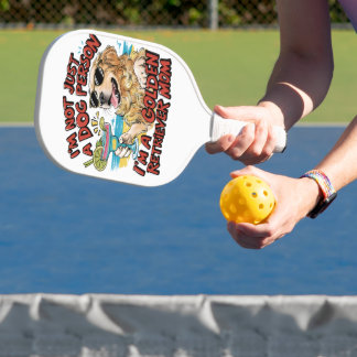 Raquette De Pickleball Carton de mère Golden Retriever