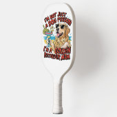 Raquette De Pickleball Carton de mère Golden Retriever (Gauche)