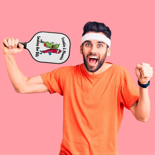 Raquette De Pickleball Cartoon Pickleball Team Hot Dill