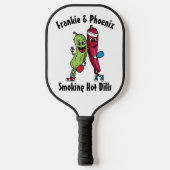 Raquette De Pickleball Cartoon Pickleball Team Hot Dill (Recto)