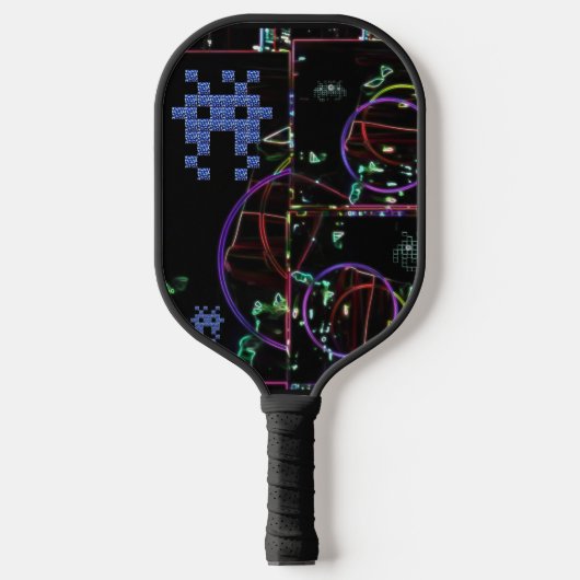 Raquette De Pickleball Cascade de jeux électroniques (Recto)
