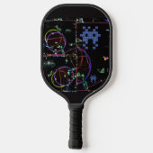 Raquette De Pickleball Cascade de jeux électroniques (Verso)