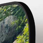 Raquette De Pickleball Cascade forestière | verdure forestière (Détail gauche)