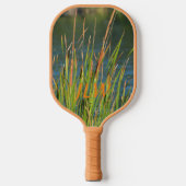 Raquette De Pickleball Cattails sur le front de mer Nature personnalisée (Recto)