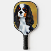 Raquette De Pickleball cavalier roi charles spaniel AI2 (Recto)