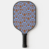 Raquette De Pickleball Cercles en cercles (Recto)