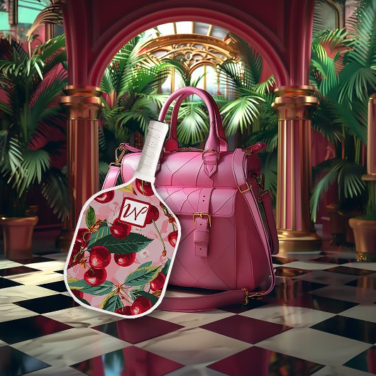 Raquette De Pickleball Cerisier Ristorti rose Monogramme