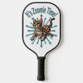 Raquette De Pickleball C'est Zoomie Time Bengale Chat (Verso)