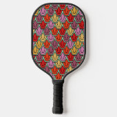 Raquette De Pickleball Champ de tulipe mixte (Verso)