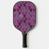 Raquette De Pickleball Champ de tulipe pourpre (Recto)
