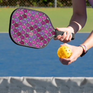 Raquette De Pickleball Champ de tulipe pourpre