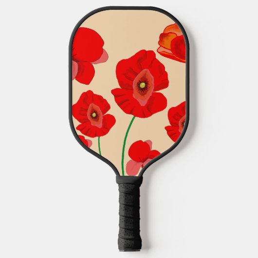 Raquette De Pickleball Champ Red Poppy (Recto)