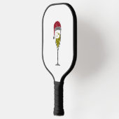 Raquette De Pickleball Champagne Prosecco pétillant Noël hiver (Gauche)