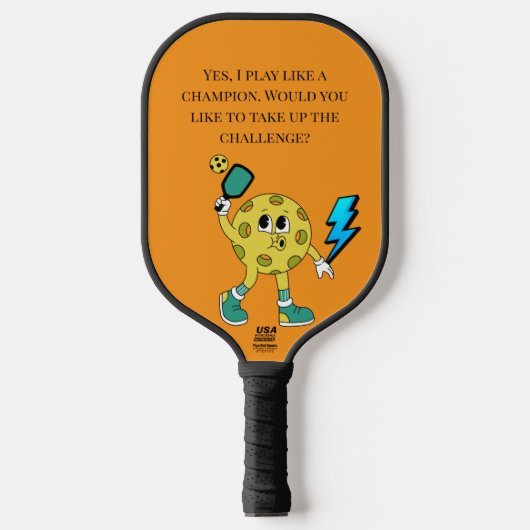 Raquette De Pickleball Champion Challenge Pickleball Paddle (Recto)