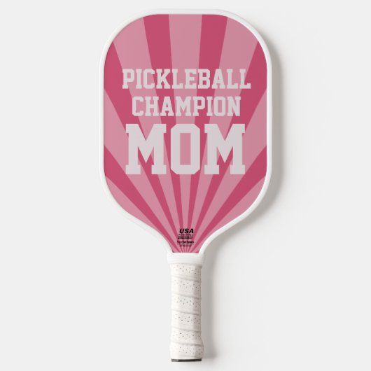 Raquette De Pickleball Champion Maman Pink Pickleball Paddle (Recto)