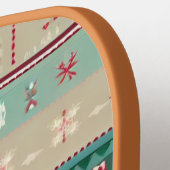 Raquette De Pickleball Chandail moche de Noël (2) (Détail gauche)
