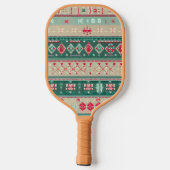Raquette De Pickleball Chandail moche de Noël (2) (Verso)