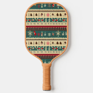 Raquette De Pickleball Chandail moche de Noël (5)