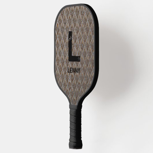 Raquette De Pickleball Changer initial, Ajouter un nom, Plaque de contrôl (Gauche)