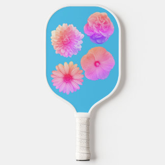 Raquette De Pickleball Charmant Sport de Vie aux Fleurs Pastel