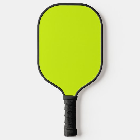 Raquette De Pickleball Chartreuse Couleur jaune uni (Recto)