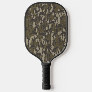 Raquette De Pickleball Chasse aux oiseaux d'eau Terres basses Camo Chasse