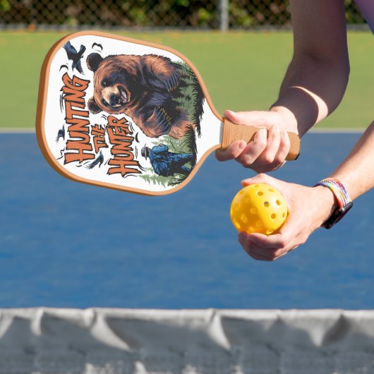 Raquette De Pickleball Chasse aux ours amusante (Insitu)