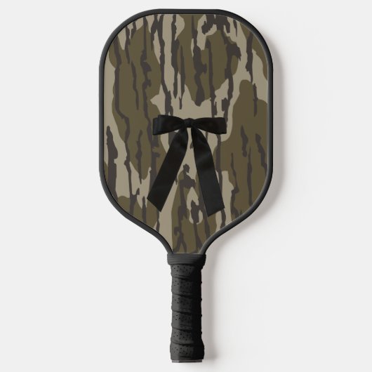 Raquette De Pickleball Chasse Camo Black Bow Ribbon (Recto)