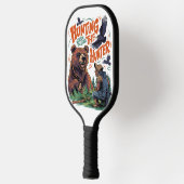 Raquette De Pickleball Chasseurs Humble Rencontre Chasse Drôle (Gauche)