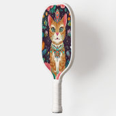 Raquette De Pickleball Chat à bijoux couronné (Gauche)