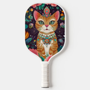 Raquette De Pickleball Chat à bijoux couronné