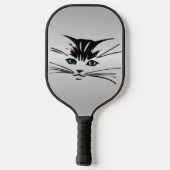 Raquette De Pickleball Chat aux yeux verts (Verso)