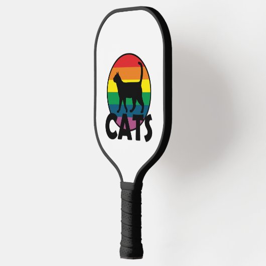 Raquette De Pickleball chat bleu (2) (Gauche)