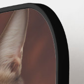 Raquette De Pickleball Chat dans la veste à fumer (Détail gauche)