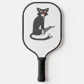Raquette De Pickleball Chat Gris Paddles (Verso)