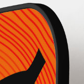 Raquette De Pickleball Chat noir (Détail gauche)