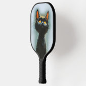 Raquette De Pickleball Chat noir enchanté (Gauche)