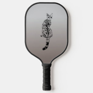 Raquette De Pickleball Chat Savannah pris par surprise
