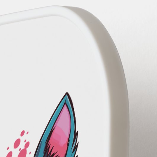 Raquette De Pickleball Chats d'équipage cool (Détail gauche)