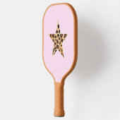 Raquette De Pickleball Cheetah Print Star sur Pickle Pickle Paddle (Gauche)