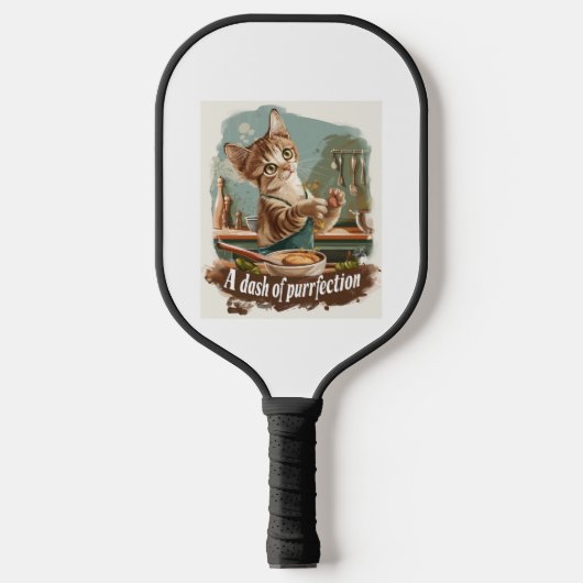 Raquette De Pickleball Chef cuisinier culinaire (Recto)