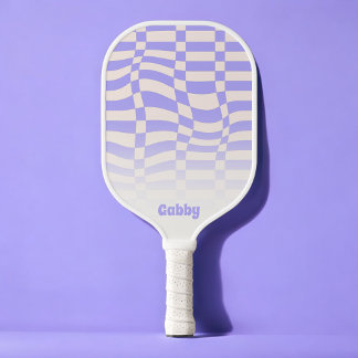 Raquette De Pickleball Chèque dérouté violet